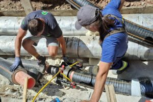 Moderní rozvody přinesou Václavu spolehlivější teplo